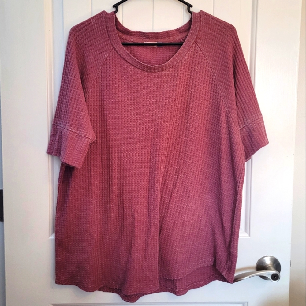 Yarn & Sea pink shirt